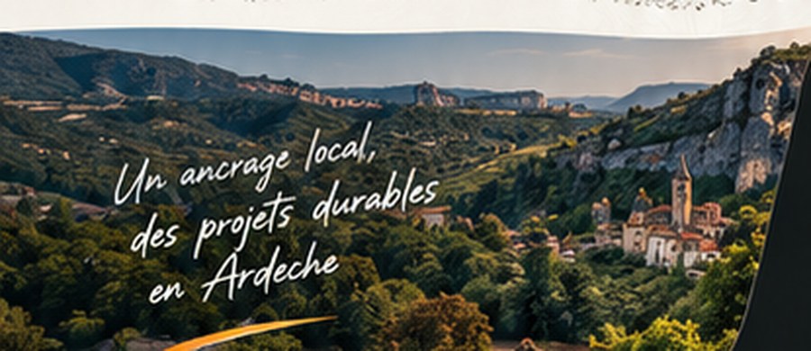 Paysage d’Ardèche méridionale